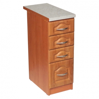 szafka 30 z szufladami 3+1 – fronty mdf olcha 2